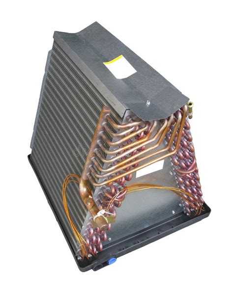 Air Conditioner Evaporator Coil Unit Stock Photo - Image of residential, white: 24934190