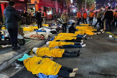 Over 150 dead in Seoul Halloween stampede