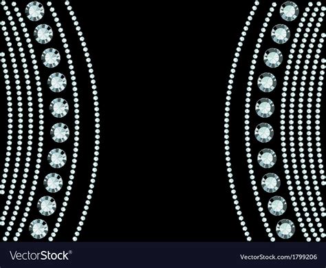 Diamond background Royalty Free Vector Image - VectorStock