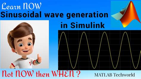 Sine wave generation in Simulink in detail |MATLAB tutorial for beginners| MATLAB Techworld ...