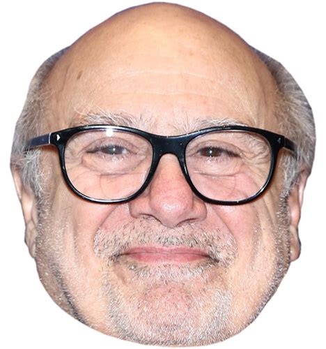 Danny DeVito VIP Celebrity Cardboard Cutout Face Mask