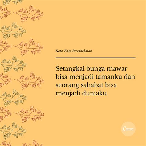 Kumpulan Kata Kata Persahabatan Sejati | Dengan Gambar - Canva