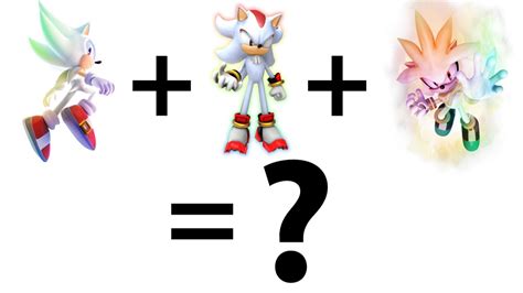 HOW TO DRAW: Hyper Sonic + Hyper Shadow + Hyper Silver = ? What Is The ...