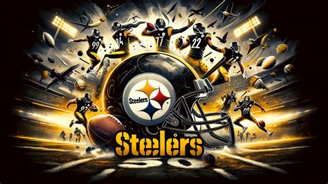 Pittsburgh Steelers Wallpaper 4K, NFL team, Super Bowl, Soccer