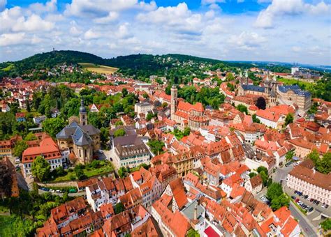 Bamberg Old Town Aerial Panoramic View Editorial Stock Image - Image of ...