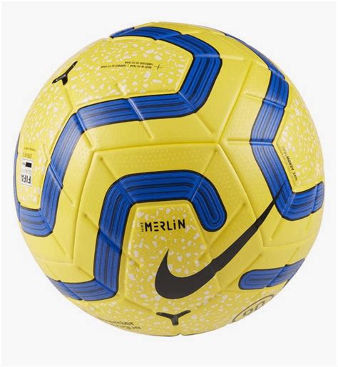 Nike Premier League Merlin Soccer Ball 710/yellow-blue - Premier League ...