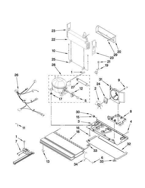 Kitchenaid Superba: Kitchenaid Superba Refrigerator Parts Diagram