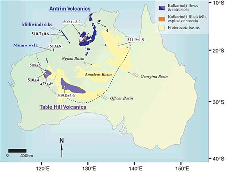 Volcanoes In Australia Map