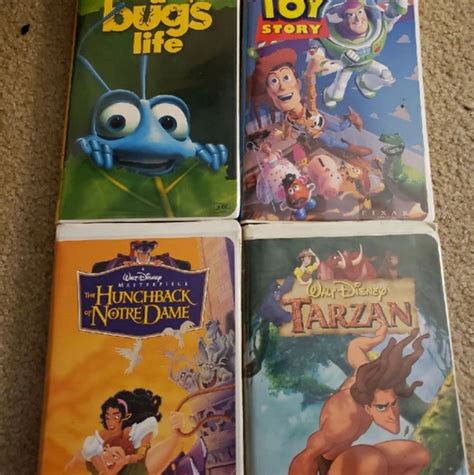 Other | Disney Pixar Vhs Lot | Poshmark