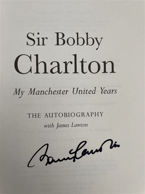 Bobby Charlton - The Autobiography - The Manchester United Years ...