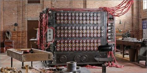 Alan Turing Bombe / BOMBE decryption machine, Bletchley Park Museum ...