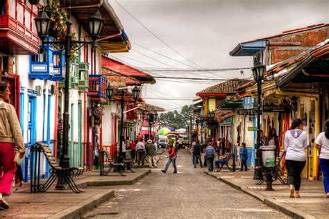 Salento, Quindio, Colombia | Street in Salento, in Quindio, … | Flickr