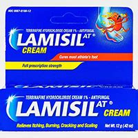 LAMISIL AT CREAM Prescription & Dosage Information - MPR