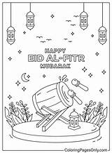 40  Eid Al Fitr Coloring Pages Free Printable PDF JPG PNG & Online sketch template