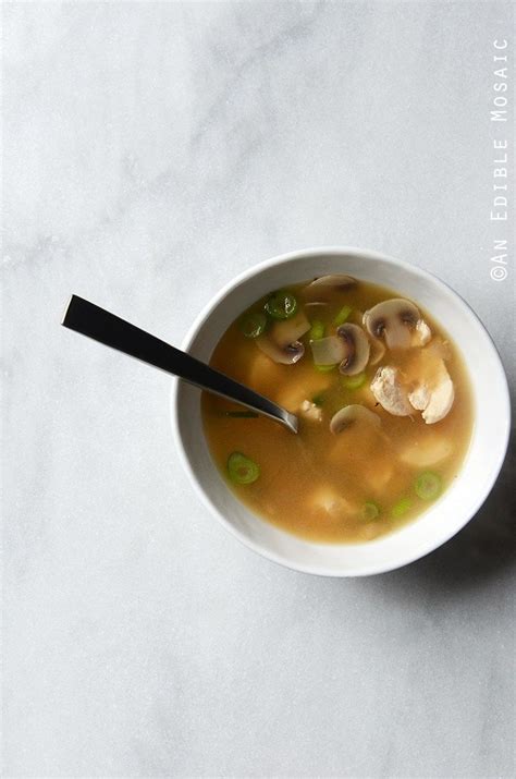 Easy Miso Chicken Soup | Recipe | Miso chicken, Miso soup recipe easy ...