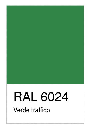 Colore RAL-6024, Verde traffico - Numerosamente.it