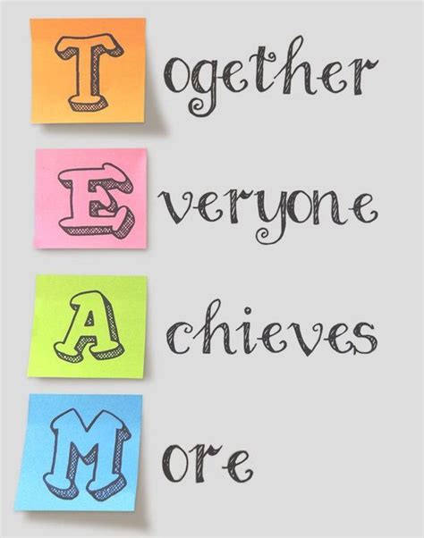 47 Inspirational Teamwork Quotes and Sayings with Images | Teamwork quotes, Inspirational ...