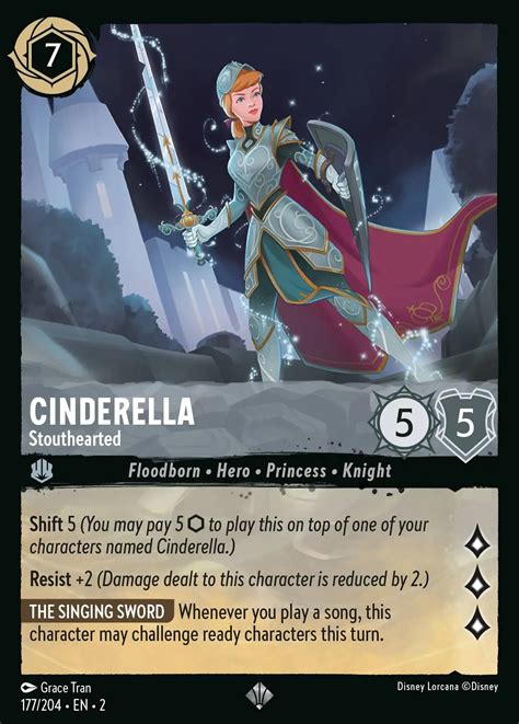 Cinderella - Stouthearted Lorcana Card | Lorcana.gg