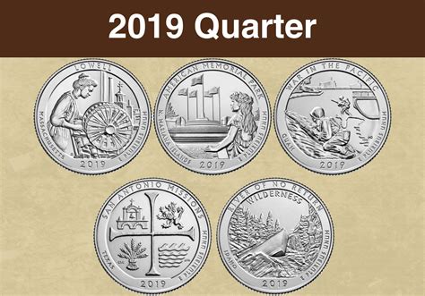 2019 Quarter Coin Value (Errors List, "D", "S", "W" & "P" Mint Mark ...