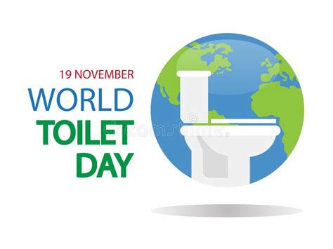 World Toilet Day International Holiday Card. November 19 Graphic Poster ...