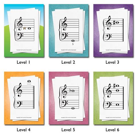 Piano Flash Cards Printable