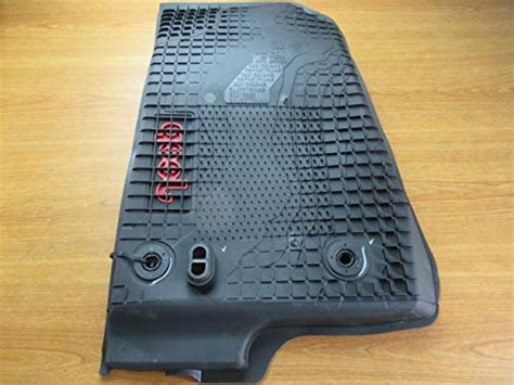 Mopar Jeep Gladiator Front & Rear Complete Set of 4 Rubber Floor Mats OEM - Crossroad Mods