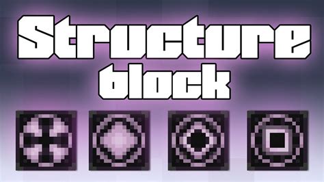 Minecraft Structure Block Tuto / guide complet [ 1.10 / 16w20a ] - YouTube