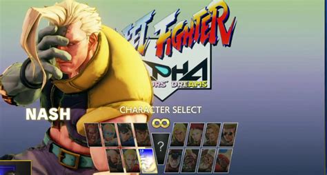 Street Fighter 5 Arcade Mode character select screens 3 out of 4 image ...