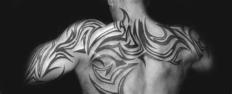 Tribal Back Tattoo Designs For Men