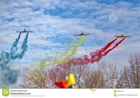 BUCHAREST, ROMANIA, DEC. 1: Military Parade on National Day of Romania ...