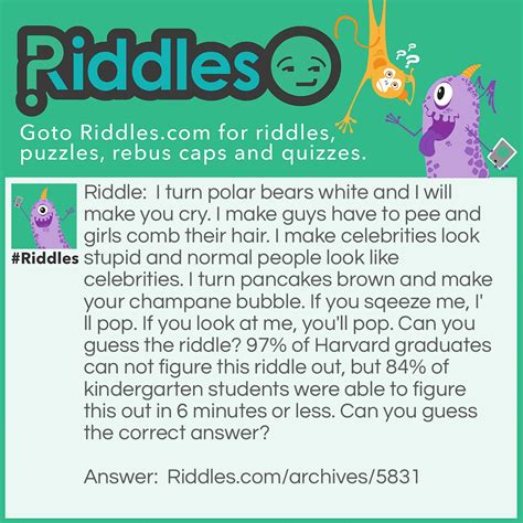 The World's Hardest Riddle - Riddles.com