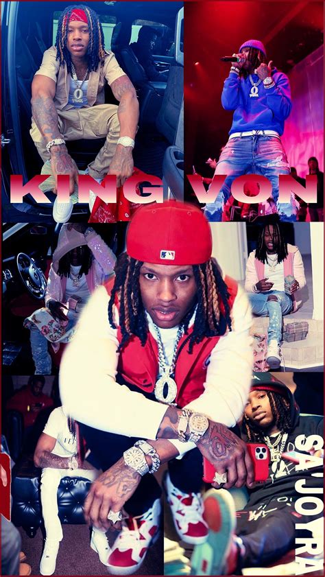 Lil Durk King Von Wallpaper Collage