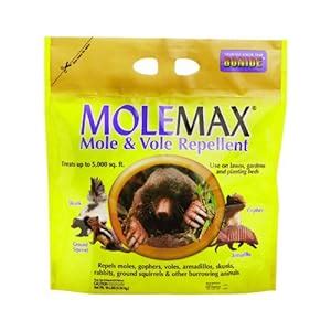 Amazon.com : Bonide 692150 Mole Max and Vole Repellent Granules, 10-Pound : Home Pest Repellents ...