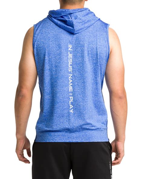 Men's Active Faith Sleeveless Performance Hoodie - Active Faith Sports