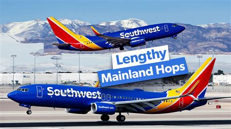 2,100+ Miles: Examining Southwest Airlines' Longest Non-Hawaii Routes