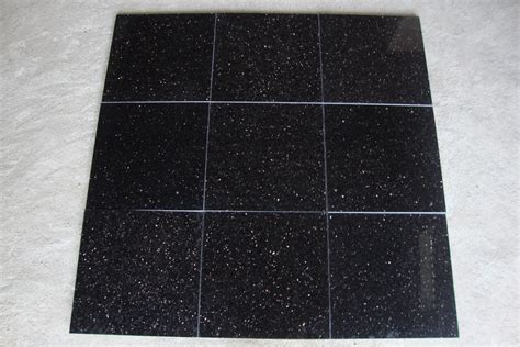 Granite Tiles Price in India - Black Galaxy Granite