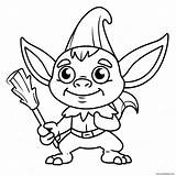 Goblin Coloring Page 45793 36204 sketch template
