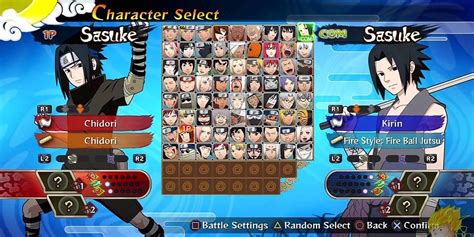 Every Naruto Fighting Game Ranked By Number Of Playable Characters