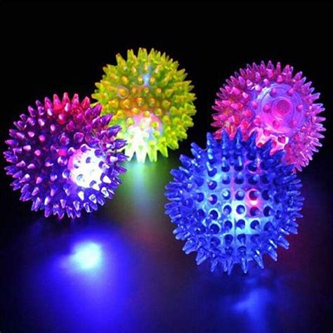 Buy Party2u Spike led ball| flashing balls for babies |flashing dog ball |light up ball |fidget ...