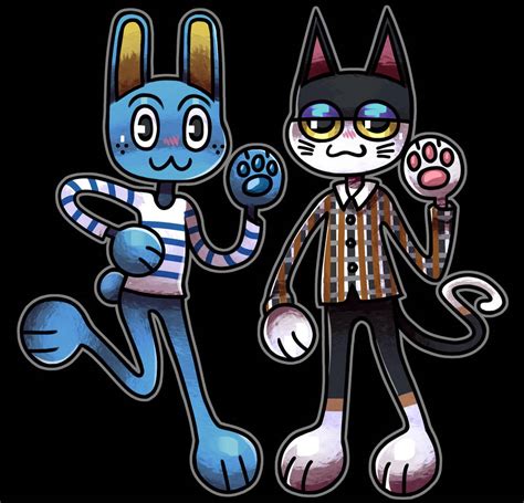 Hopkins + Punchy - Animal Crossing Fan Art by deadhair on DeviantArt