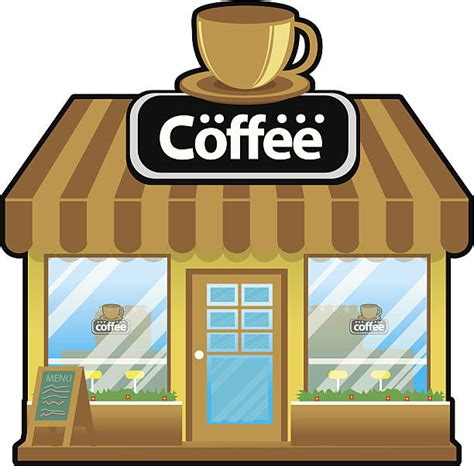 Coffee Shop Clip Art, Vector Images & Illustrations - iStock