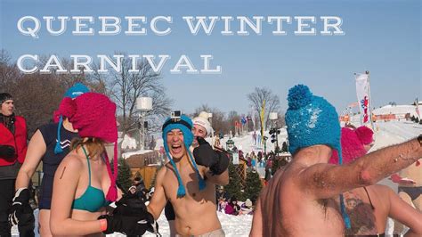 Quebec City Winter Carnival Experience - YouTube