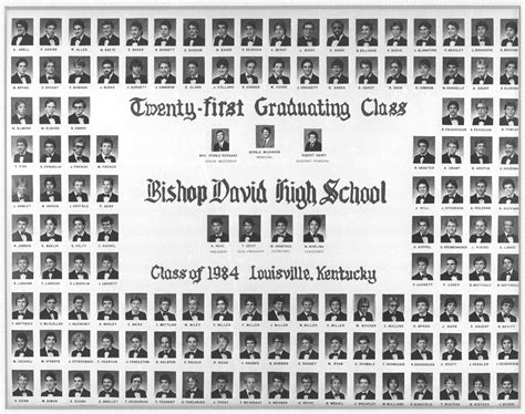 Class Photos – Bishop David Alumni Association, Inc