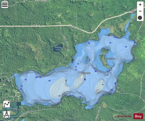 High Lake Fishing Map | Nautical Charts App