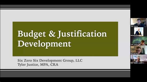 NIH Budget & Justification Development - YouTube