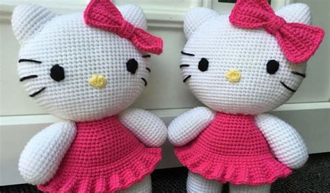 Hello Kitty Crochet Doll Pattern Free