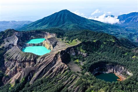 Kelimutu National Park: Lakes Of Mount Kelimutu Indonesia