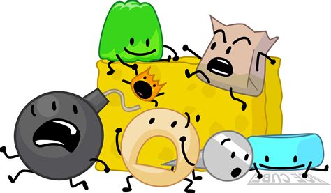 Battle For Dream Island Wiki - Bfb Team Ice Cube Clipart - Full Size ...