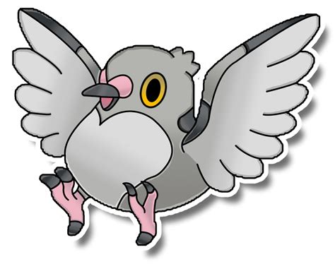 Pidove (Paper Mario Style) by NicholasVinhChauLe on DeviantArt