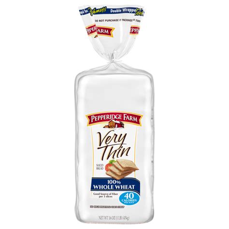 Pepperidge Farm Whole Wheat Bread Nutrition Facts | Besto Blog